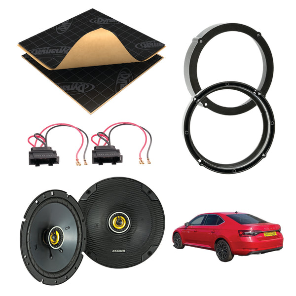 Skoda Superb MK4 (2023 - 2026) Speaker Upgrade Kit - Kicker CS