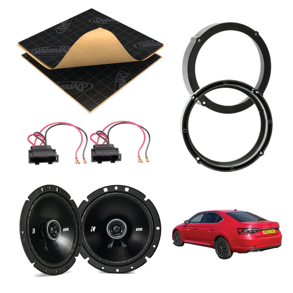 Skoda Superb MK4 (2023 - 2026) Speaker Upgrade Kit - Kicker DS