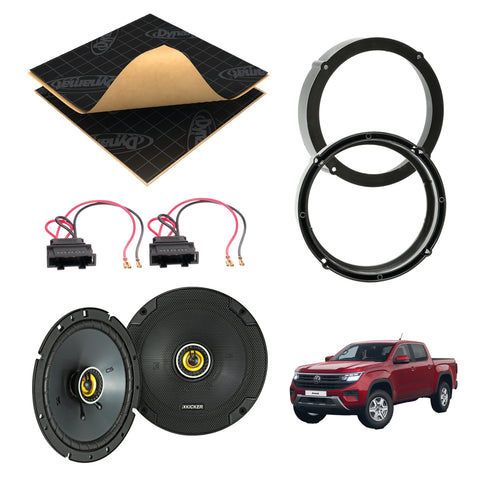 VW Amarok (2010 - 2016) Speaker Upgrade Kit - Kicker CS - Volkswagen