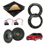 VW Passat B8 (2014 - 2023) Speaker Upgrade Kit - Kicker CS - Volkswagen
