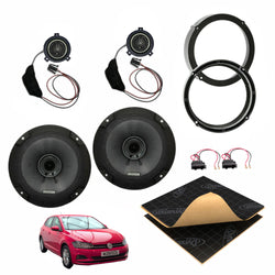 VW Polo (2001 - 2024) Component Speaker Upgrade Kit - Kicker CS - Volkswagen