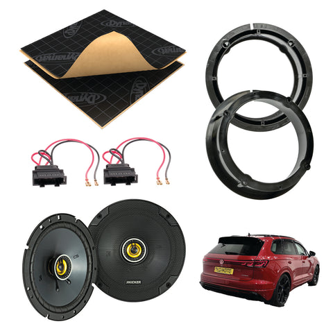 VW Touareg MK3 (2019 - 2026) Speaker Upgrade Kit - Kicker CS - Volkswagen