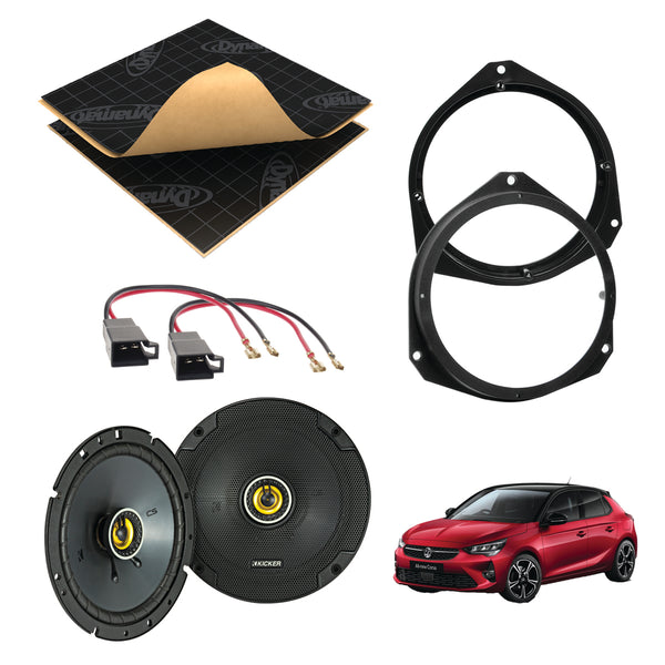 Vauxhall Corsa E (2014 - 2019) Speaker Upgrade Kit - Kicker CS