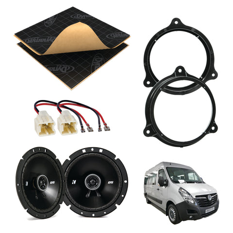 Vauxhall Movano (2020 - 2021) Speaker Upgrade Kit - Kicker DS