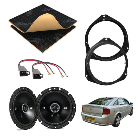 Vauxhall Vectra (2004 - 2009) Speaker Upgrade Kit - Kicker DS