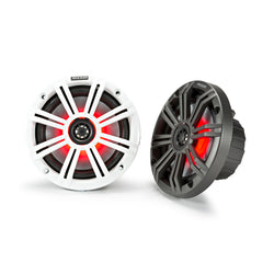 KM Marine 6.5" (165 mm) Coaxial Speaker System with LED Grills