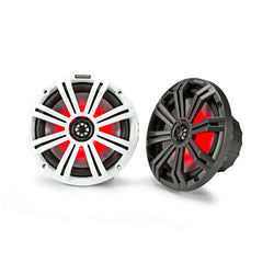 KM Marine 8" (200 mm) Coaxial Speaker System with LED Grills