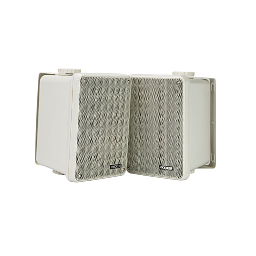 KB 6.5" Enclosed Component Speaker System - Light Grey