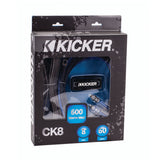 Kicker 8 AWG 2 Channel Amp Kit
