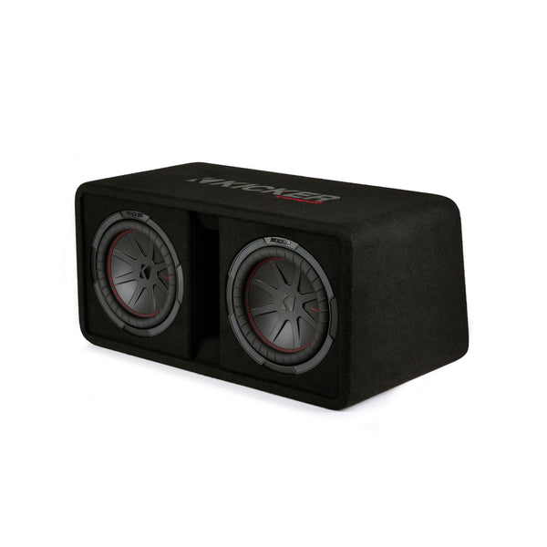 CompR Dual 10" Ported Loaded Enclosure - 2 Ohm